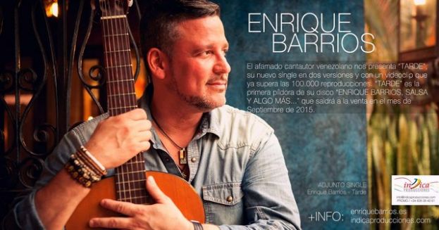 Hoy nos visit&oacute; el cantautor venezolano Enrique Barrios &ldquo;El &Aacute;ngel de la Salsa&rdquo;