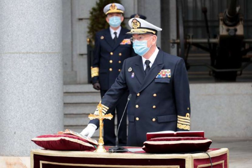 El almirante general L&oacute;pez Calder&oacute;n nuevo jefe de Estado Mayor de la Defensa (JEMAD)